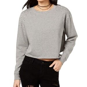 No Comment NY• LA
No Comment Grey Crewneck Embellished Sweatshirt Size L NWT